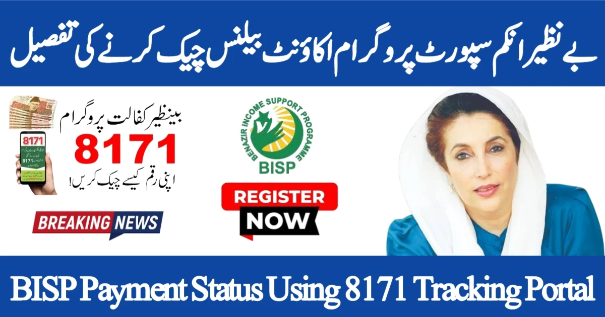 BISP 2025: Check Your Balance Online Using CNIC and Get Rs. 13,500
